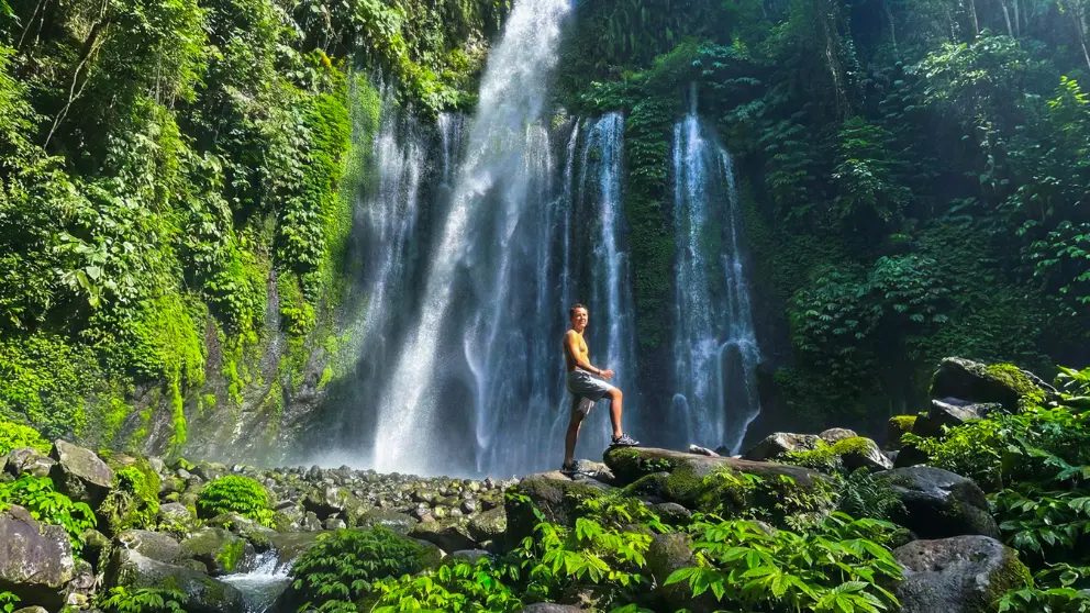 senaru waterfall
