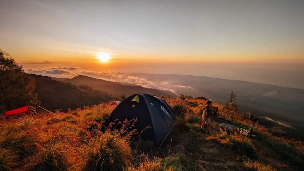 Camping at Rinjani, Rinjani Trekking